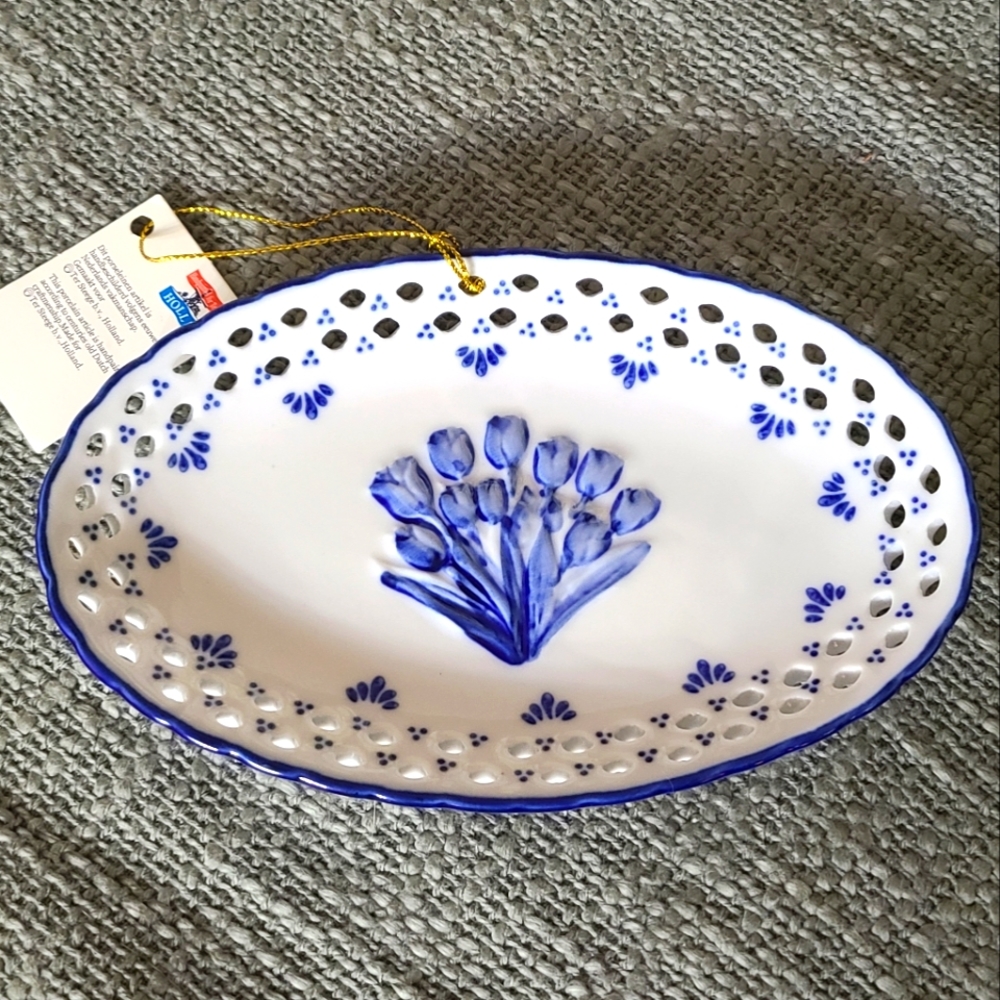 Delftware Trinket Tray